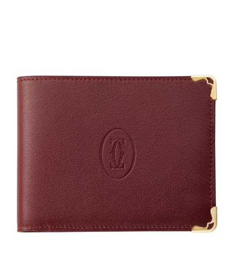 mens cartier wallet|cartier bifold wallet.